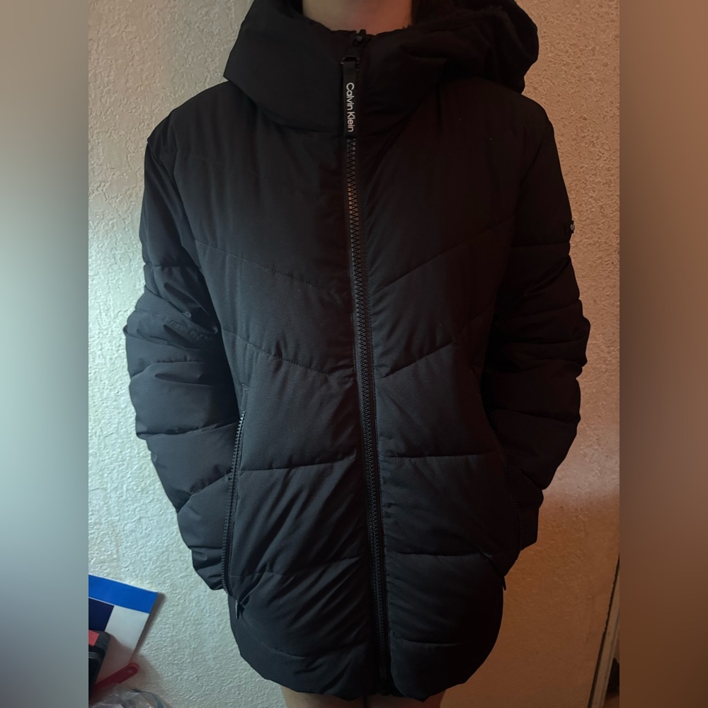 Calvin Klein Women's Black Puffer Jacket